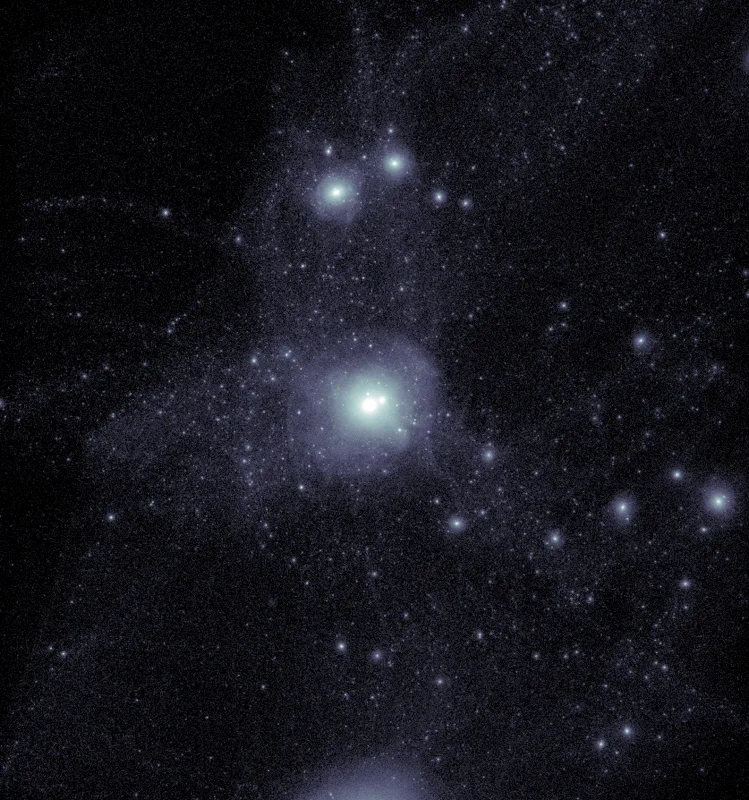 Visualization of dark matter halo structure from cosmological simulation
